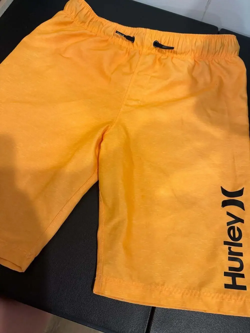 Hurley Boys Laser Orange Pull-On Swim Trunks